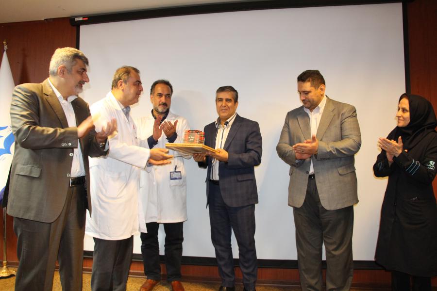 تکریم مدیر پیشین و معارفه مدیر جدید بیمارستان مرکز طبی کودکان1402.03.30 