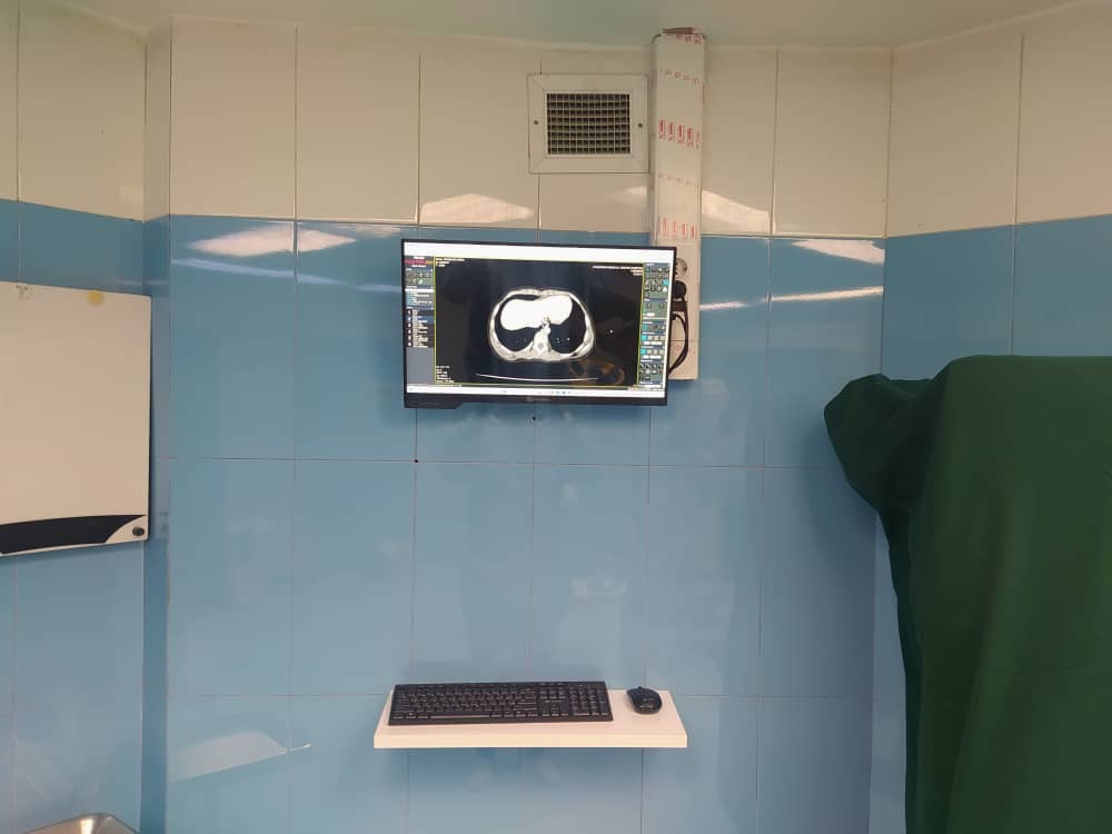 نصب و راه‌اندازی مانیتور در اتاق های عمل برای مشاهده تصاویر دیجیتال رادیولوژی 