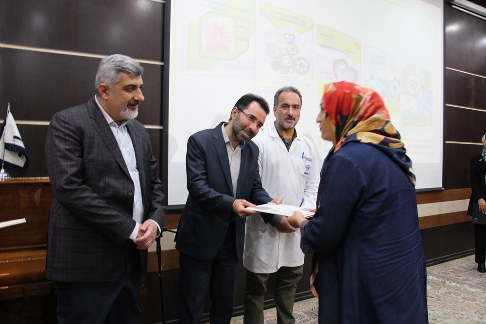 گرامیداشت هفته جهانی استریل مرکزی CSSD در بیمارستان مرکز طبی کودکان 