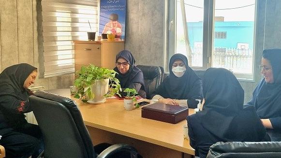 برگزاری جلسه درون بخشی کمیته پویش ملی تغذیه در شبکه بهداشت اسلامشهر 