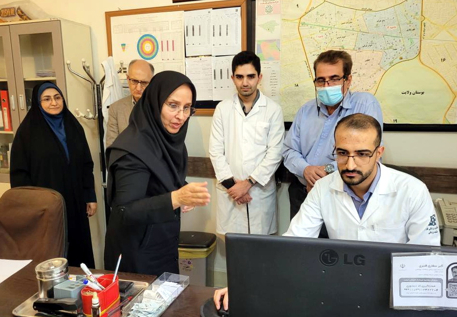 بازدید سرپرست معاون فنی معاونت بهداشت از برنامه کارورزی بهداشت و پزشکی اجتماعی دانشجویان پزشکی 