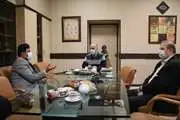 دیدار رئیس بیمارستان فارابی و شهردار منطقه 11 تهران
