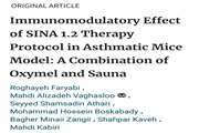 انتشار مقاله اثر تعدیل‌کننده ایمنی پروتکل درمانی SINA 1.2 در موش‌های مبتلا به آسم در مجله Iranian Journal of Allergy Asthma and Immunology