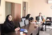 جلسه یکپارچه سازی سایت انگلیسی دانشکده علوم تغذیه و رژیم شناسی با سایت معاونت بین الملل 