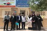 بازدید مدیر شبکه بهداشت و درمان اسلامشهر و رییس مرکز بهداشت جنوب تهران از مرکز بهداشت و درمان شهریار در راستای بسیج ملی کنترل فشارخون