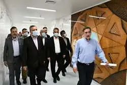 بازدید معاون  اجرایی رئیس‌جمهور از پروژه ملی مهدی کلینیک مجتمع بیمارستانی امام خمینی (ره)