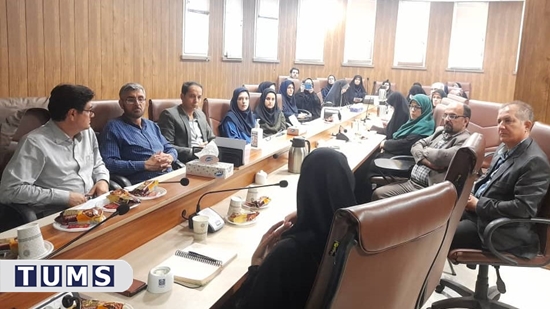 برگزاری جلسه هم اندیشی ترجمان دانش و اثرات فراآکادمیک معاونت تحقیقات و فناوری دانشگاه علوم پزشکی تهران در دانشکده توانبخشی