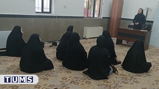 برگزاری جلسه آموزشی با عنوان تغذیه کودکان در دارالقرآن شهرستان اسلامشهر