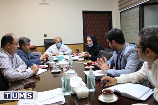 نشست مشترک کمیته منابع انسانی مرکز طبی کودکان و مرکز طبی کودکان2 حکیم 