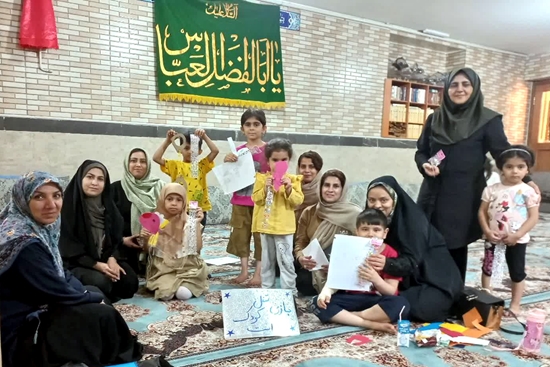 جلسه ششم دوره توانمندسازی مادران با محوریت بهرهبرداری از کانون های محلی در حسینیه سید الشهدا کهریزک