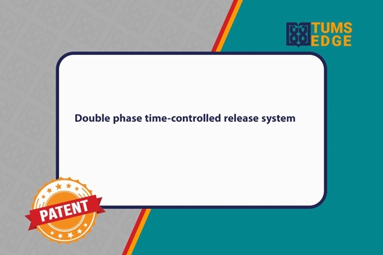 Double phase time-controlled release system 